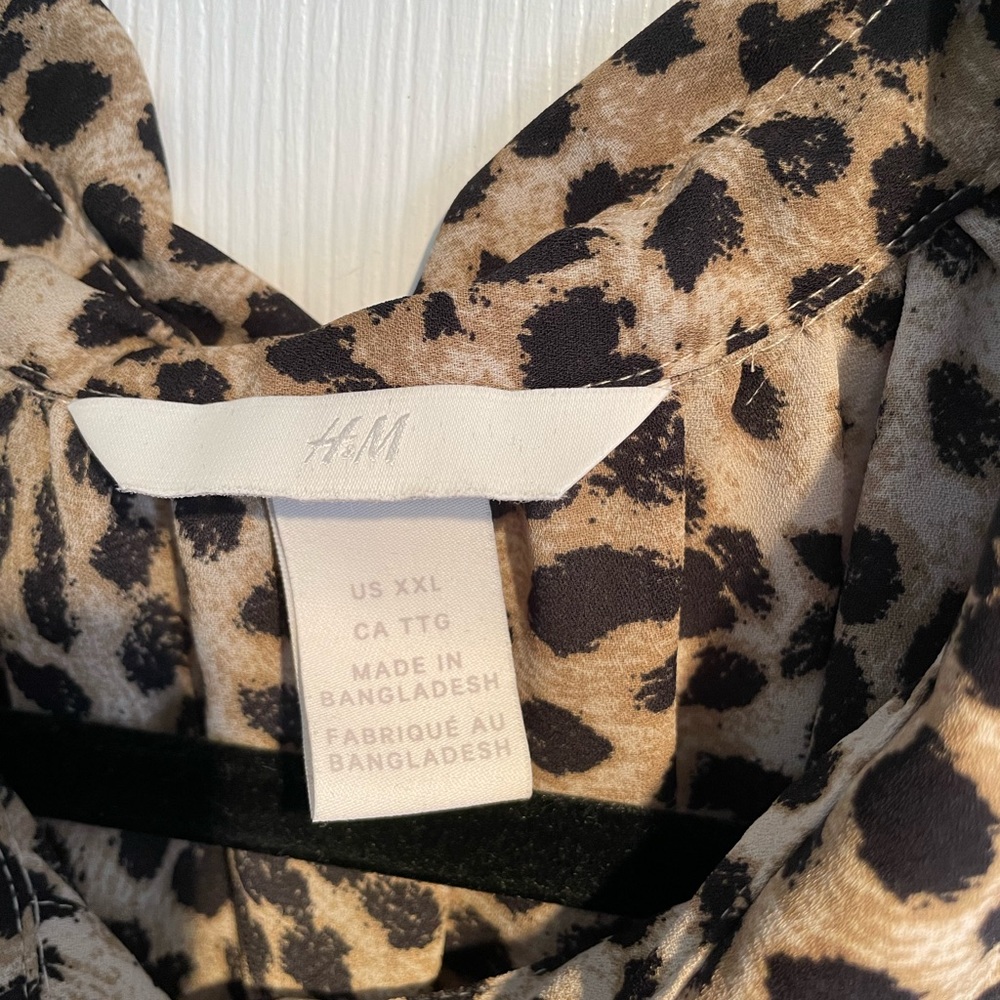 H&M button down blouse - Picture 3 of 4